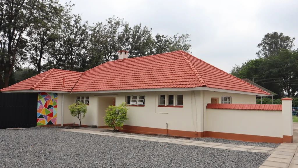 The grounds and buildings at Faulu School